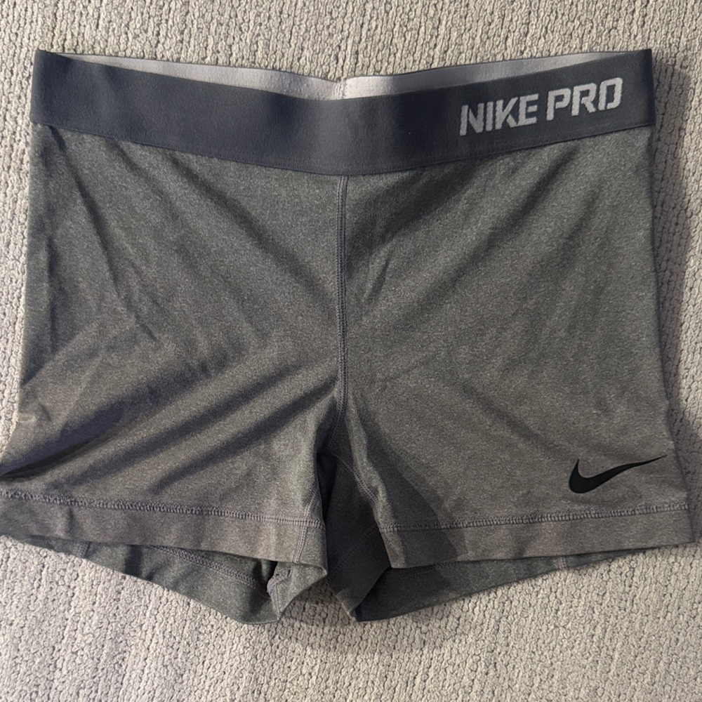 Women’s Nike Pro Charcoal Shorts